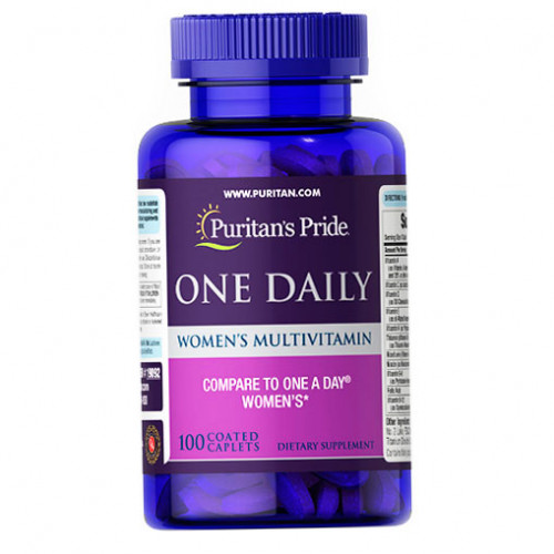 Вітаміни Puritan's Pride One Daily Women`s Multivitamin 100 Caplets